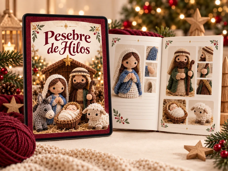Colección principal Pesebre de Hilos con 27 patrones de amigurumi