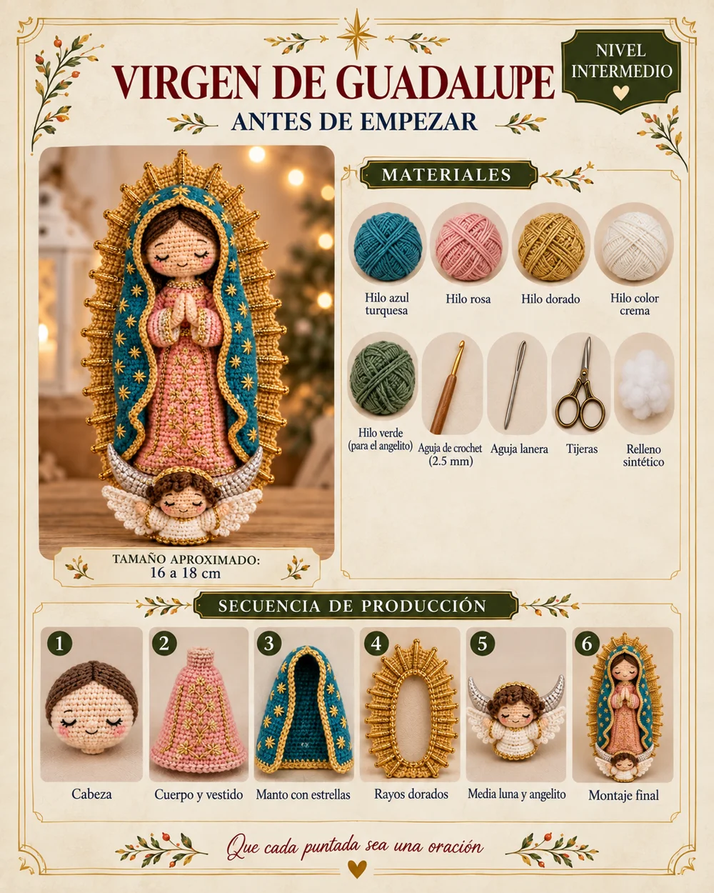 Página de la Virgen de Guadalupe: antes de empezar